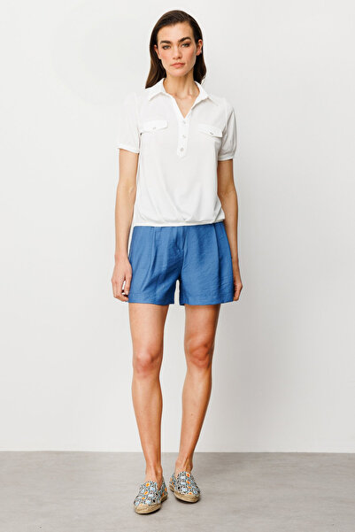 ON Блуза з декоративними ґудзиками