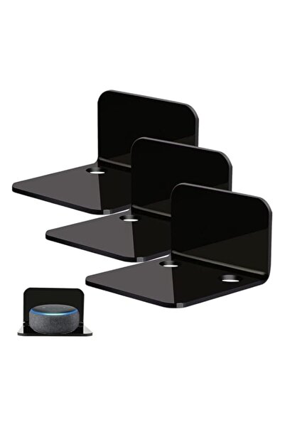 Generic 3Pcs Acrylic Small Floating Shelf for Wall Mounted, Camera Mounting B...