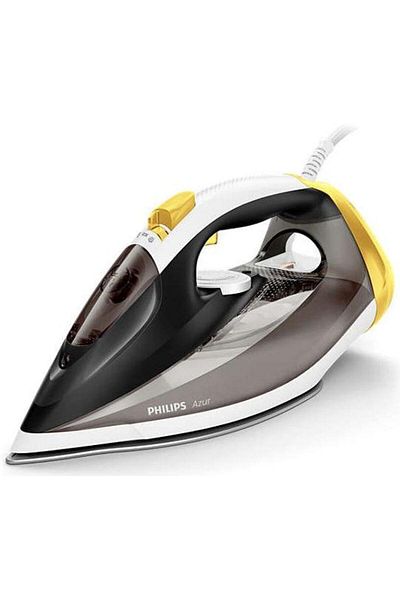 Philips Fier de calcat Azur GC4537/80, Talpa SteamGlide, 2400W (Negru/Alb)