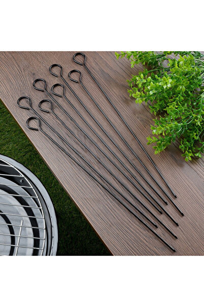shumee Black steel skewers 31.5 cm 8 pcs.