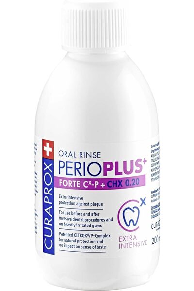 Curaprox Perio Plus+ Forte CHX 0.20% Mouthwash (200ml)