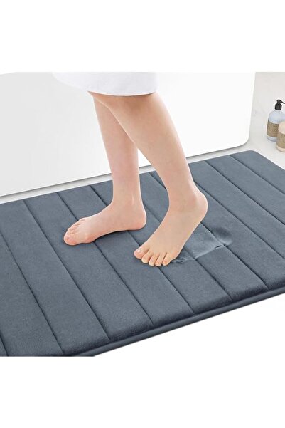 Generic سجادات حمام X Spring للحمام، سجادة حمام فائقة النعومة من إسفنج الذاكر...