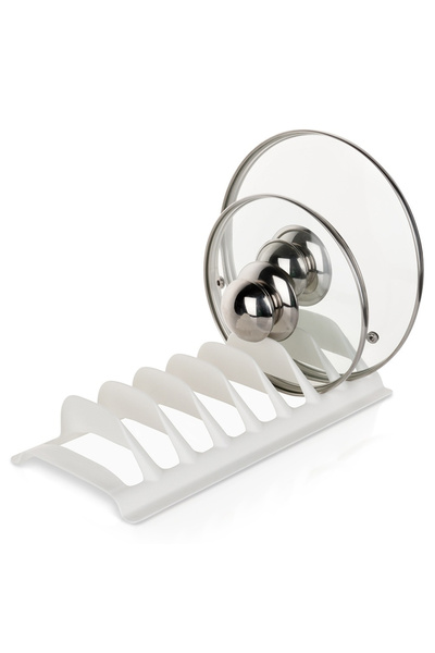 shumee Capac alb și suport pentru farfurii 30x13,5x6 cm