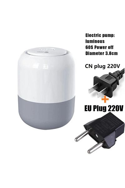 Choice4 EU Plug 220V Large Capacity Storage Pouch, Lightweight Vacuum Compression Bag, Dustproof Organizer，