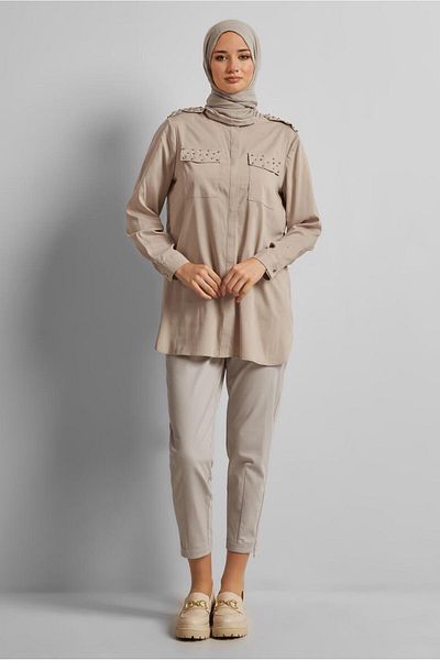 Alvina Beaded Detail Tunic 45703
