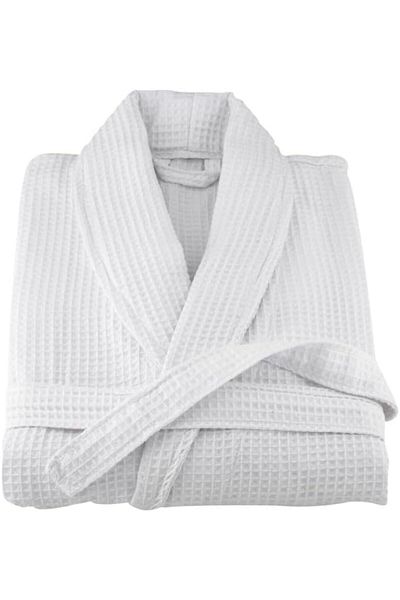 MAXQON Bathrobe (Unisex) - 100% Cotton Waffle Highly Absorbent Super Soft Bathrobes For Women & Men-