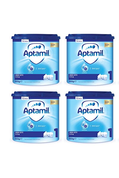 Aptamil 1 Bebek Sütü 350 G 0-6 Ay Akıllı Kutu x 4 Adet
