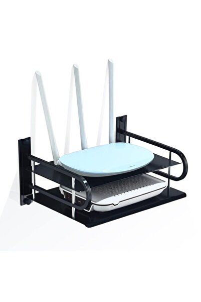 Generic HNVNER Floating TV Components, Metal Router Shelf, TV Box Mount Multi...