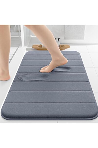 Generic سجادة حمام X spring للحمام، 60 × 40 سم من إسفنج الذاكرة، سجادة حمام ف...