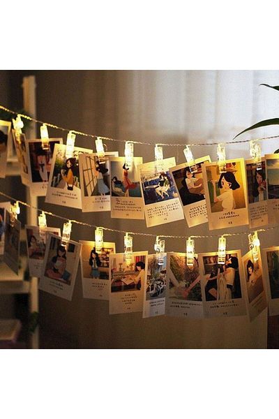 Generic ZENHOME LED Photo Clips String Light Warm 5.5x1.9cm