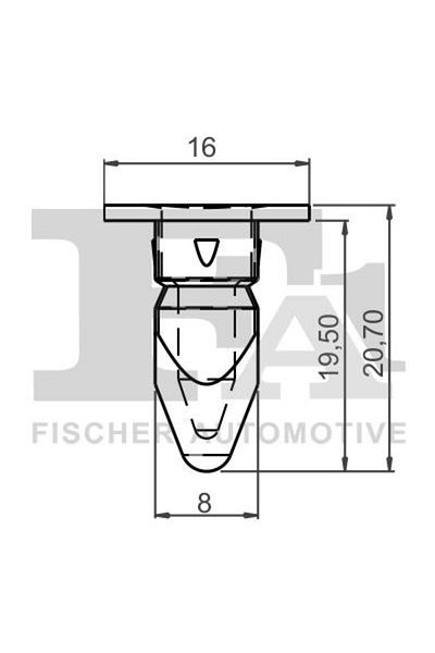 FA1 11-60014.10, Decorative and protective cover clips
