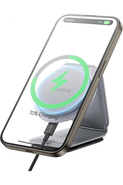 Baseus C02 Mega Qi2 Certified 15W Wireless Magnetic Car Phone Holder