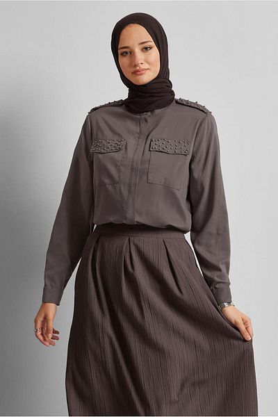 Alvina Beaded Detail Tunic 45703