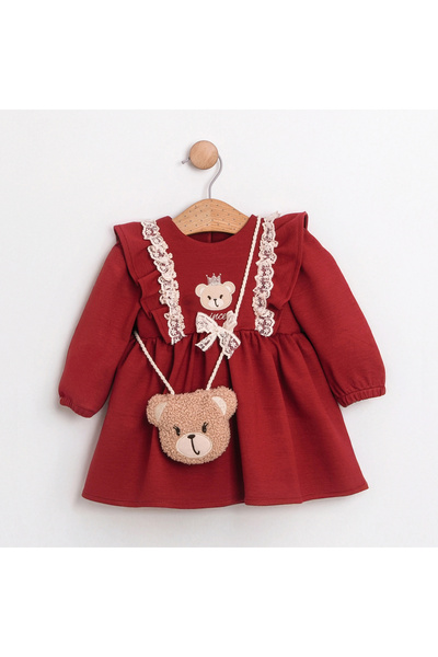 Cumino Toffee Dress 9-12-18-24 Months