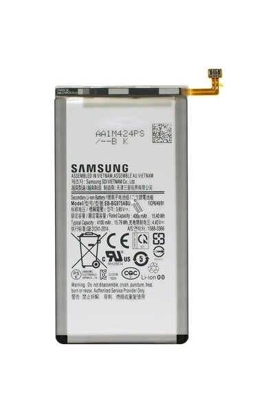 Genel Markalar Samsung Galaxy S10 Plus SM-G975F Batarya Pil - Orjinal