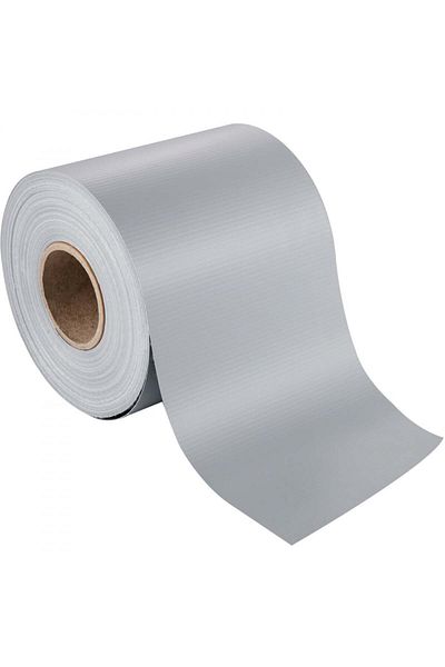 Covertex Fence protection tape 19 cm x 50 m - gray PVC