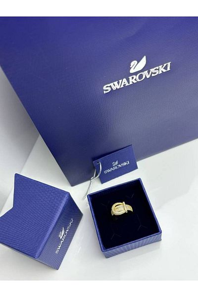 Swarovski Golden Ring Including Accessories