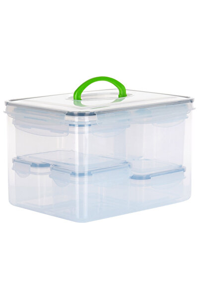 shumee Food containers with lid and seal, 7 pcs.
