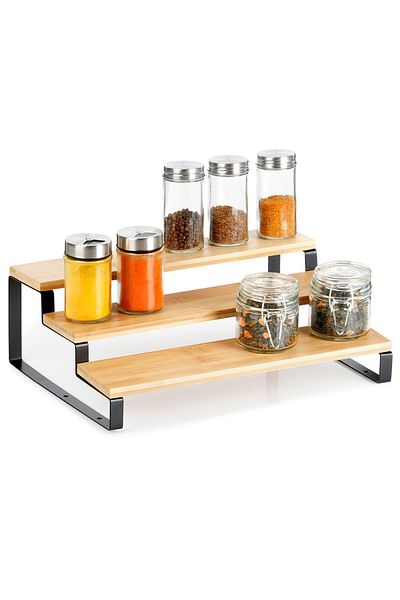 shumee 3-Tier Wooden Kitchen Shelf 32x23.5x9.6cm