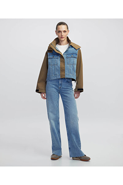 İpekyol Denim Mix Coat