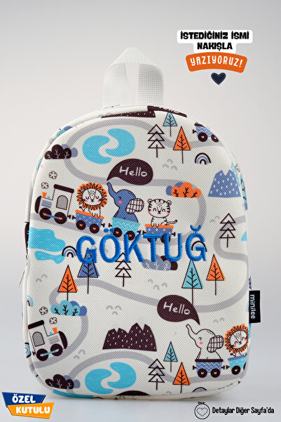 Minilee [İSTEDİĞİNİZ İSMİ NAKIŞLA YAZIYORUZ] - Sevimli Tren Yolculuğu - Çocuk...