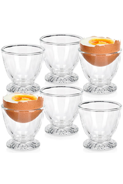 shumee Suport de ouă din sticlă, 6 buc.