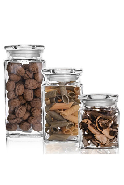 shumee 1.8L Square Glass Food Container