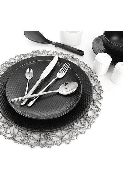 shumee Grey paper tablecloth, round, 35 cm