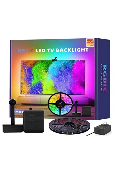 TUYA إضاءة خلفية LED لتلفزيون K88 مع كاميرا | شرائط إضاءة LED محيطية