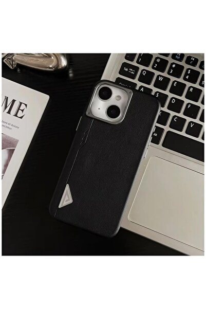 Zebana Apple iPhone 13 Uyumlu Kılıf Arvento Elite Deri Kılıf (Kablosuz Şarj) ...