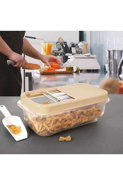 shumee Beige container for capsules, powders and food 5 l