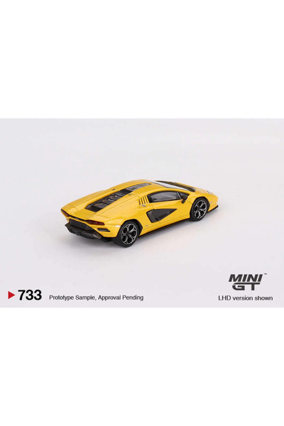 mini gt 1/64 Lamborghini Countach LPI 800-4 New Giallo Orion MGT00733