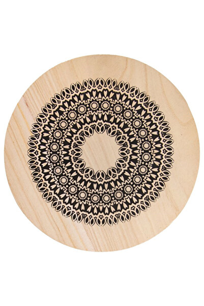 shumee Ghiveci din lemn MANDALA 20 cm