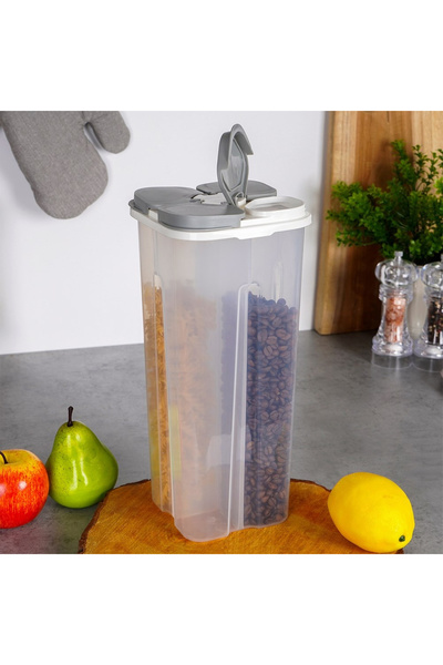 shumee 3L divided container for bulk products with dispenser