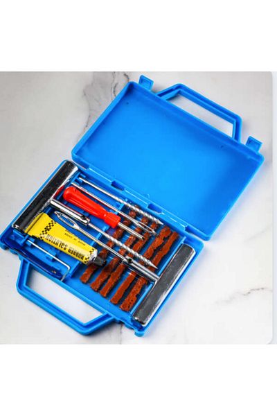 Mestesugaretul Set, kit auto pentru reparatie pneuri, anvelope, pana auto