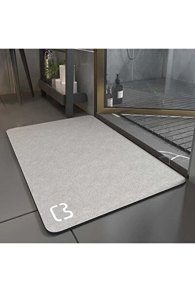 Generic ZUOMIDIE 50 x 80 cm Diatom Bathroom Mat, Non-Slip Bath Mat, Quick Dry...