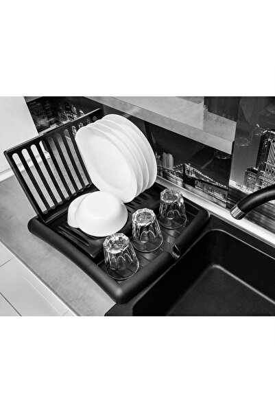 shumee Black dish drainer 43.5x38.5x27 cm