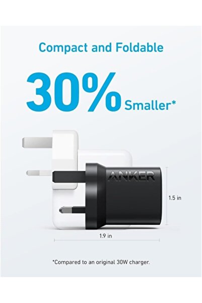 Anker 312 شاحن حائط USB-C بقوة 30 وات