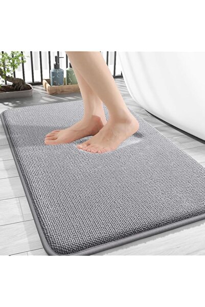 Generic سجادة حمام سميكة من إسفنج الذاكرة من YelaJoy مقاس 30 × 20، سجاد حمام ...