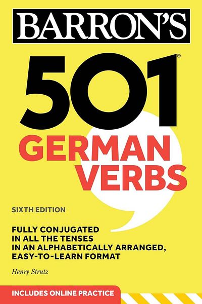 BARRON'S 501 German Verbs - 501 Verbs