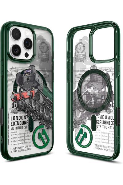 Spigen غطاء حماية Ultra Hybrid T MagFit لهاتف iPhone 16 Pro، متوافق مع MagSaf...