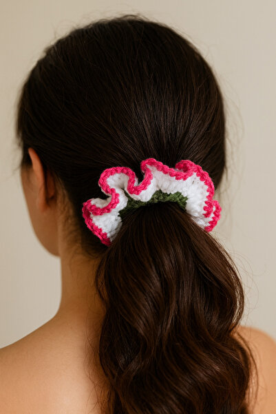 Talinhandmade Cotton Elastic Hair Clip
