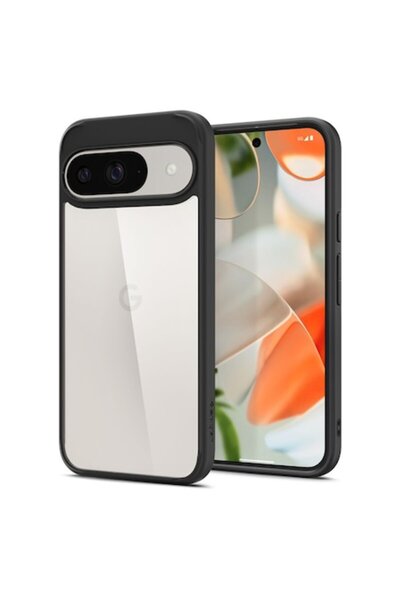 Spigen Husă de telefon pentru Google Pixel 9/9 Pro - Ultra Hybrid, Negru Mat