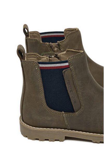Tommy Hilfiger Boy's Ankle Boots T1X5-33700-0124414 Green