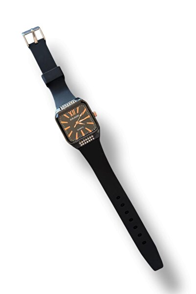 TAKIŞTIR Black Color Women's Watch with Silicone Cord