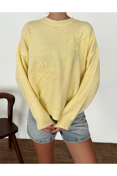 fujya Süzeneli Morena Sweater Yellow