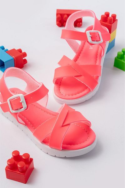 Skygo Alvin Pink Skin Belted Sandals