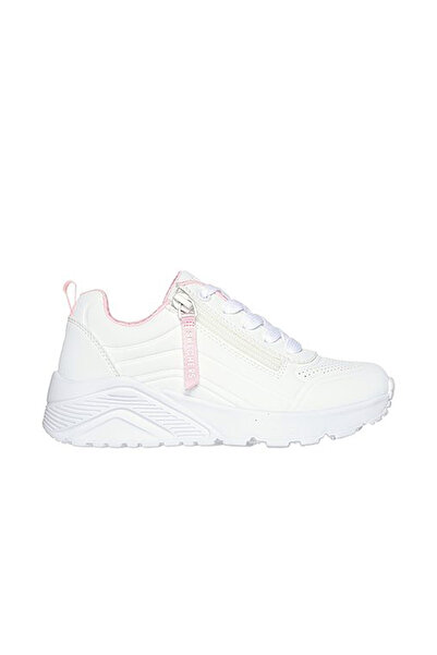 SKECHERS Uno Lite - Εύκολο Φερμουάρ - 310387L-WHT