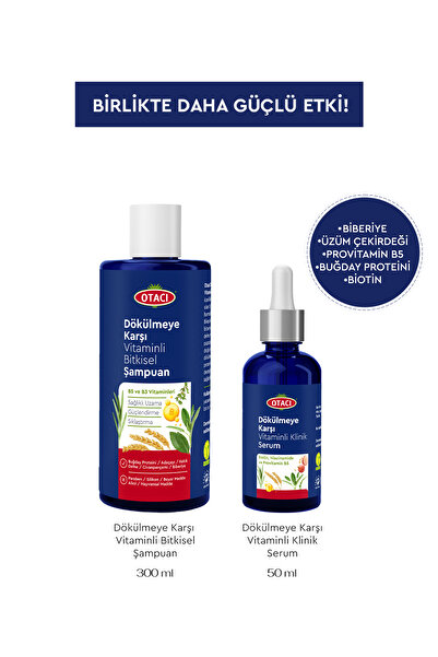 Otacı Dökülme Karşıtı Saç Bakım Seti