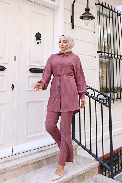 ECESSAMODAM Σετ δύο τεμαχίων με υφασμάτινο κουμπί Lara